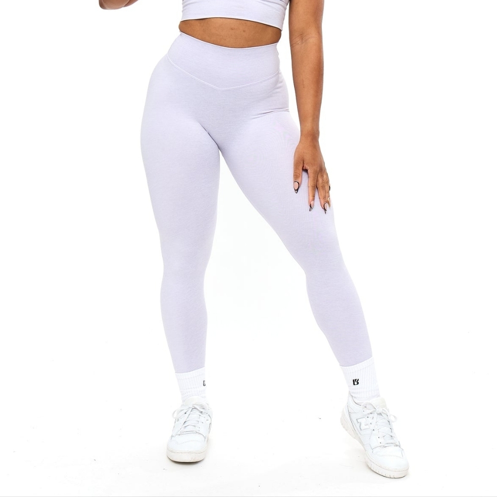 Buffbunny Dream Heathered Legging 26" - Heather Lavender - XS